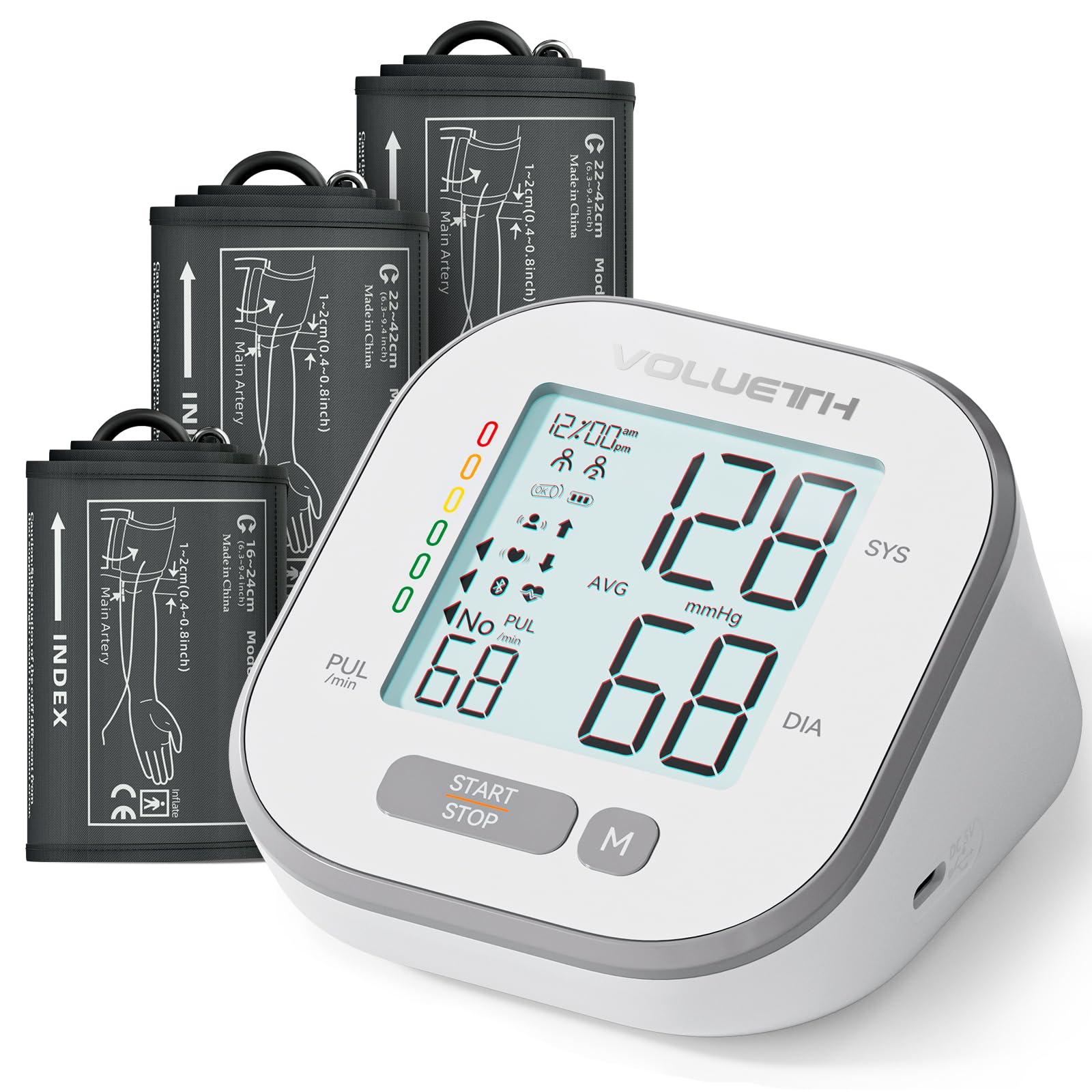 Volueth DBP-62A1B blood pressure monitor kit