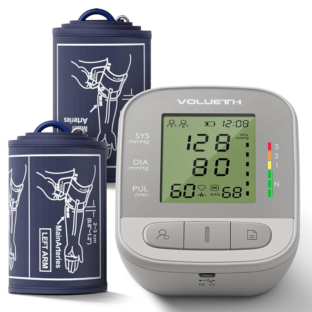 Volueth JPD-HA210 pediatric and adult blood pressure monitor